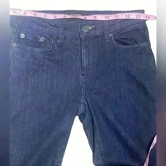 🔥🔥. SALE. 🔥🔥Banana Republic Factory Two Pairs of Denim Jeans Size 26/2 - Picture 12 of 15
